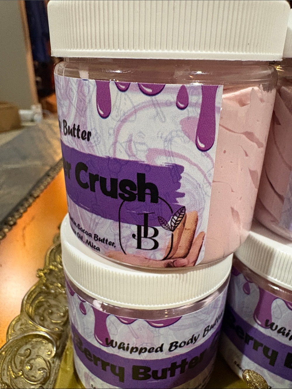 JBotanicals-Whipped Body Butter - Berry Butter Crush NATURAL Bundle 3/$20 mix - Picture 3 of 6